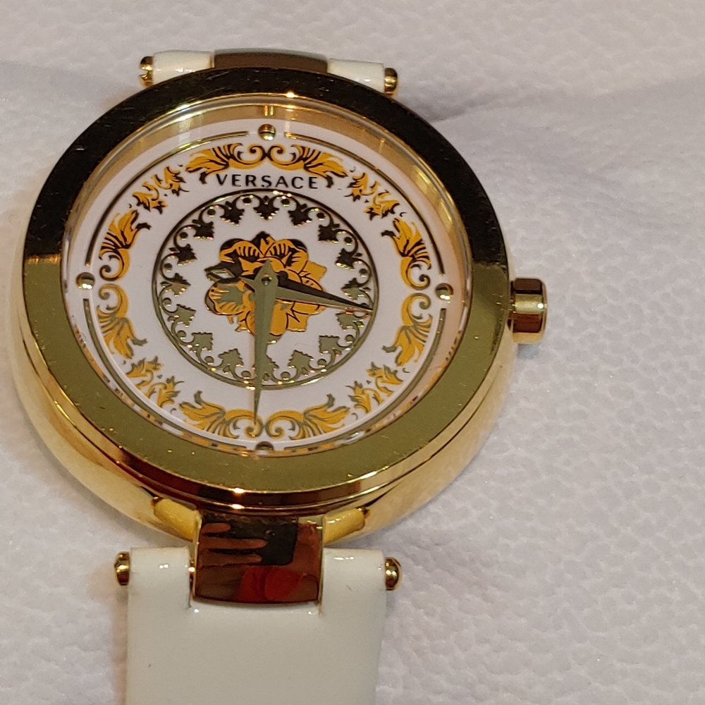 2x as HOST'S PICK NWT AUTHENTIC VERSACE WOMEN'S WATCH